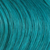 Turquoise hair swatch color