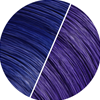 Blue + Purple hair swatch color