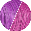 Purple + Pink hair swatch color